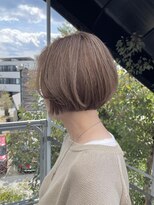プライベートサロン キッテ(private salon kitte.)&nbsp;首元すっきり丸みボブ