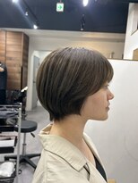 ファーストステップ 表参道(FIRST STEP)&nbsp;20代30代40代50代◎くびれひし形ミニボブ切りっぱなし小顔韓国風