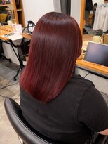 カノエ 博多ミスト店(canoe)&nbsp;大人可愛いワインレッド