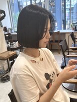 キャンバス バイ ネオリーブ 横浜西口(Canvas by neo.) ボブ!ボブ横浜!切りっぱなしボブ横浜