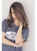 髪質改善ストレートセミディ