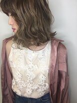 エムサロン 前橋川原(emusalon)&nbsp;外国人風ラフウェーブ×ハイライト