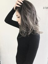 ルモア(RUMOR)&nbsp;Rumor×「3Dハイライトカラー」ラベンダーアッシュグレイ