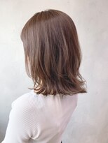 アイティー バイ アルバム 中野店(IT by ALBUM) ウルフレイヤーカット_ココアブラウンフリンジウェーブ_ba223194