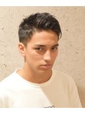 アップバングショートスタイル