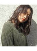 【yu-ma】 大人アンニュイ×ミディアムヘア　A/W19
