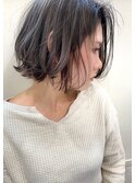 ハイライトバレイヤージュボブ