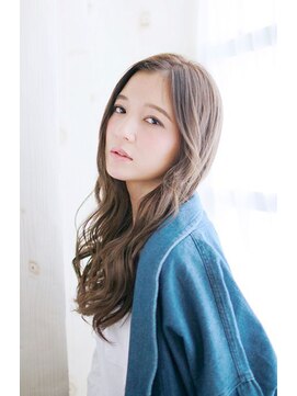 プティルカ ディーシー本店(PutiLuca D.C.) 透け感ベージュのミックスカール