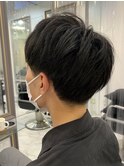 @m_ayu/ニュアンスマッシュ/かき上げヘア/メンズ35