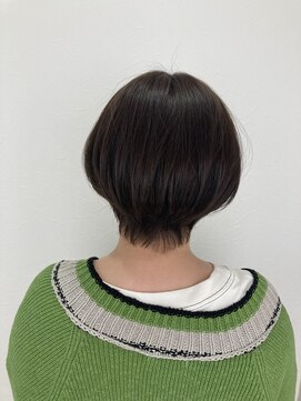 シエル 立川店(CIEL) 【CIEL 佐藤】ショートボブ　スモーキートパーズ