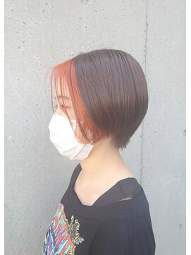 ロペヘアリッシェル(LOPE hair Richel) 《LOPEhair Richel/弥生》ショートインナーカラー