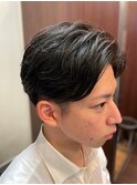 かき上げニュアンスマッシュサイドパート韓国マッシュフェード