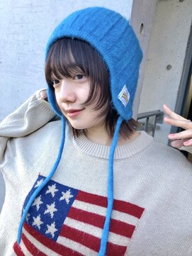 リコバイアフロート(riko by afloat) 顔周りウルフ/顔周りレイヤー/フェイスレイヤー/ボブ/ボブウルフ