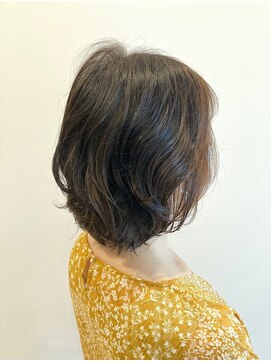スタジオ アルファプラス 日暮里店(studio α+) 30代40代50代◎大人ナチュラルレイヤーボブ　日暮里