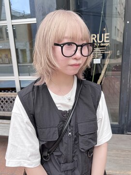 ヘアーデザイン アルエ(HAIR×design ARUE) ホワイトベージュ