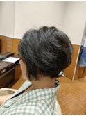 【くせ毛さん】前下がりショート