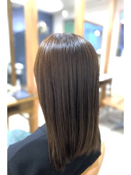 ヘアアンドケア エジェリラボ(hair&care egerie lab) 伸ばしかけでまとまりにくく、悩んでいる方への縮毛矯正◎30代