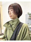 マッシュショート/前髪顔まわりカット