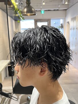 エイト 北千住店(EIGHT) 緩めツイスパ×ショートマッシュウルフ【EIGHT北千住 】