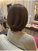 【上品エレガンス◎】髪質改善カラーでつくる美フォルムボブ