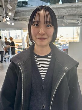 ワク(WAKU) ichida styleNO.61オリーブベージュデザインカラーウェットヘア