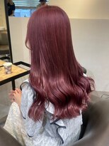 ベレーザ 渋谷(BELEZA)&nbsp;9407ラベンダーパープルブリーチなしダブルカラーレイヤーカット