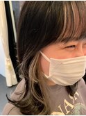 顔まわりカット×顔まわりインナー