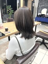 ラウル(Laulu)&nbsp;黒髪/ボブルフ/ネビージュ/小顔/ワンレン/佐倉/髪質改善/前髪