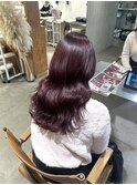 艶髪＊暖色＊ボルドーカラー