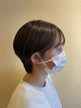 キキ 十日市店 kiki ハンサムショート 透明感カラー