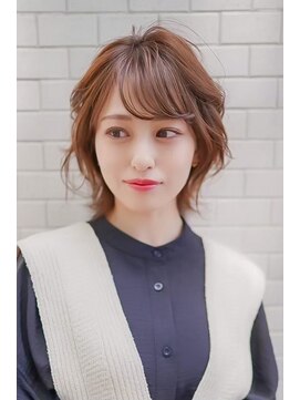 ギークス(GEEKS) 【GEEKS渋谷】ナチュラルウルフ/ショコラブラウン/冬カラー/小顔