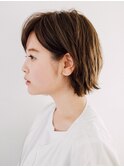 フェミニンロング似合わせカットミディアムスパイキーショート