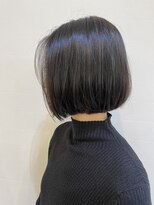 モリオ フロム ロンドン 成増店 【morio成増/一戸】黒髪ツヤナチュラルボブ前髪なし