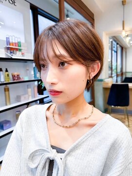 ロンド エメ 柏(Lond aimer) イメチェン×縮毛矯正髪質改善ダブルカラーショートボブ[柏]