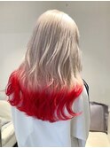12807韓国ニュアンスカラーブリーチデザインレイヤーハイトーン