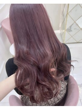 リルミー ミュエナ 大須 矢場町(Lilme myuena) ブリーチ1回ラベンダーピンク