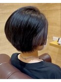【AIR-KURUME安田】インナーカラー×ショートボブ