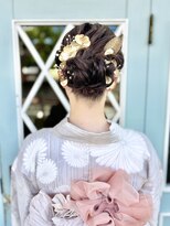 ランダーブルー(LANDER BLUE)&nbsp;ヘアアレンジ/浴衣ヘア/袴ヘア