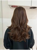 暗めカラー/グランマッシュ[レイヤーカット/髪質改善/銀座]