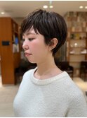 前髪/ショートカット/マッシュ/骨格補正/恵比寿/大人/似合わせ