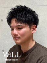 メンズサロン ウィル 阪急茨木(men's salon WiLL)&nbsp;カジュアルスパイキーショート
