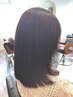 カット+リタッチカラー+オーダーメイド髪質改善TR ¥10500