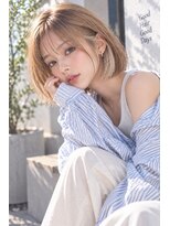 コノアラボ 守谷店(Conoah labo)&nbsp;インナーカラー/大人/白髪ぼかし/40代