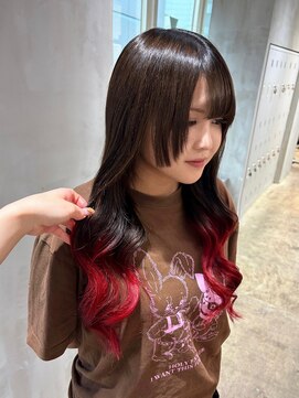 グロウ 渋谷(grow) デザインカラー×プルエクステ