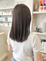 キャアリー(Caary)&nbsp;福山Caary艶髪セミロング髪質改善ストレートナチュラル縮毛矯正