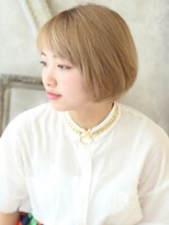 アンシェリ(Ancheri by flammeum)&nbsp;ナチュラルショートボブｘプラチナシルバーで冒険【藤沢】