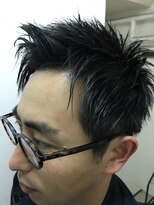 パティオンツー(PATIONN2)&nbsp;黒髪爽やか男髪サイドスッキリアップバンクショート