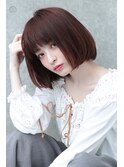 切りっぱなしボブ