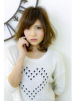 ガレリアエレガンテ 可児店(GALLARIA Elegante)&nbsp;ガレリア エレガンテ 可児 ふんわりひし形ボブ