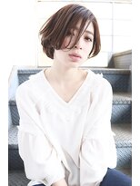 アンビエンテ(ambiente)&nbsp;大人ボブ　シースルーバング